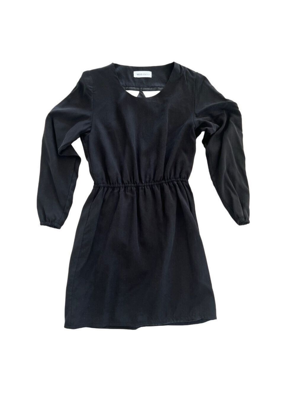 Eve + Enoch Black Long Sleeve Dress - Size XS